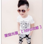 【NINI衣鋪】新款男童夏裝套裝 3-8歲休閒運動套裝 (女裝，男裝，情侶裝，童裝)